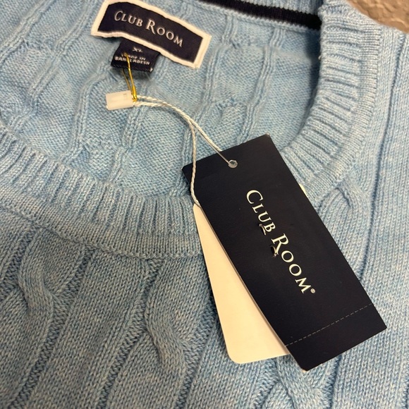 Club Room Light Blue Sweater - Picture 3 of 9